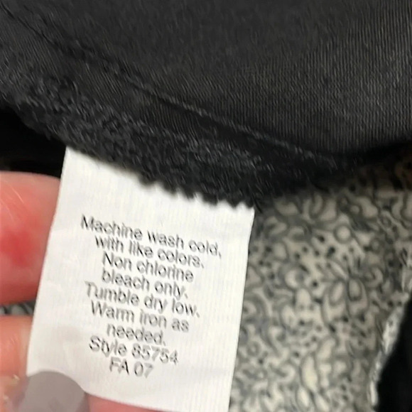 J. Crew City-Fit Madison Stretch Chino black Pants, size 0 short - Picture 6 of 17